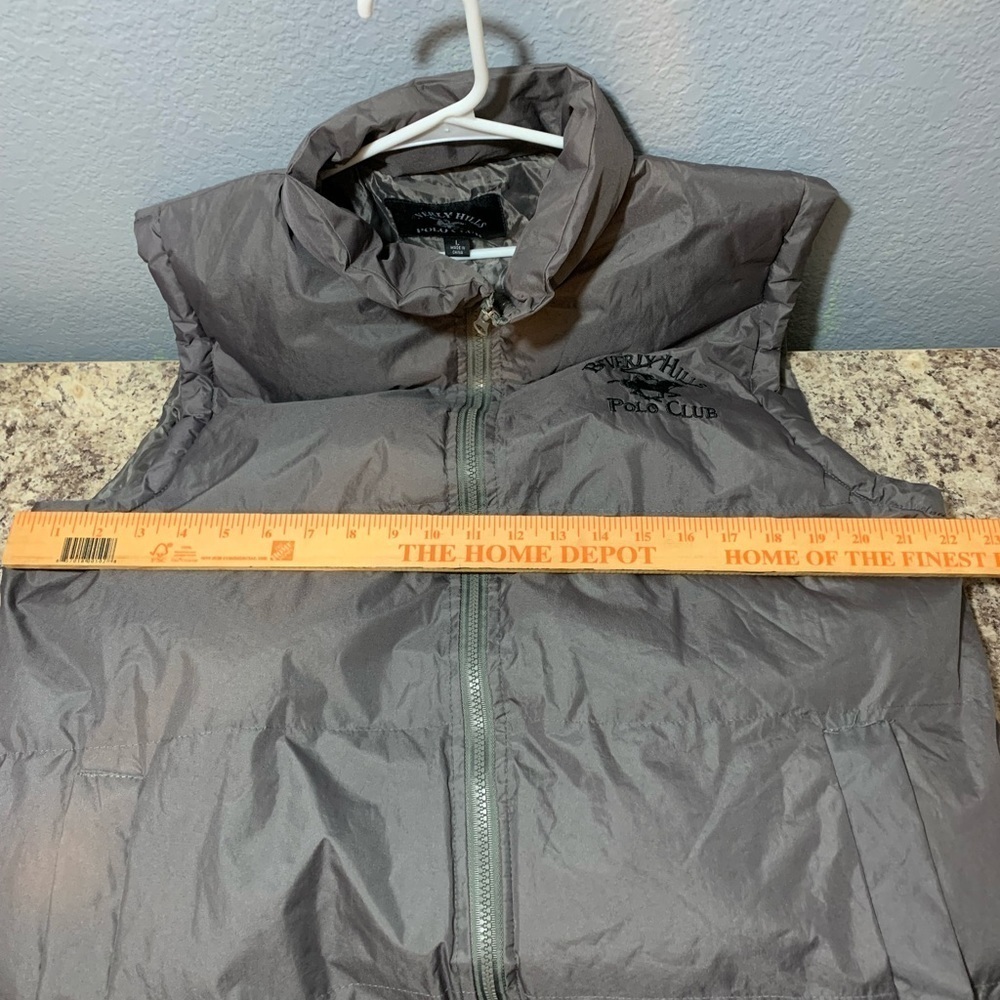 Beverly Hills Polo Club Men's High Collar Puffer Vest sz Large - Picture 12 of 12